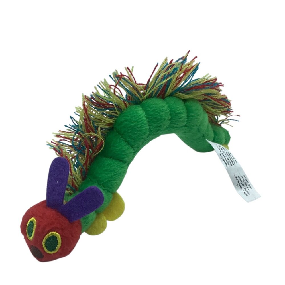 Vtg 1998 The Very Hungry Caterpillar‎ Plush Toy 7" Penguin Random House